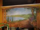 Trompe L'oeil Mediterranean Mural